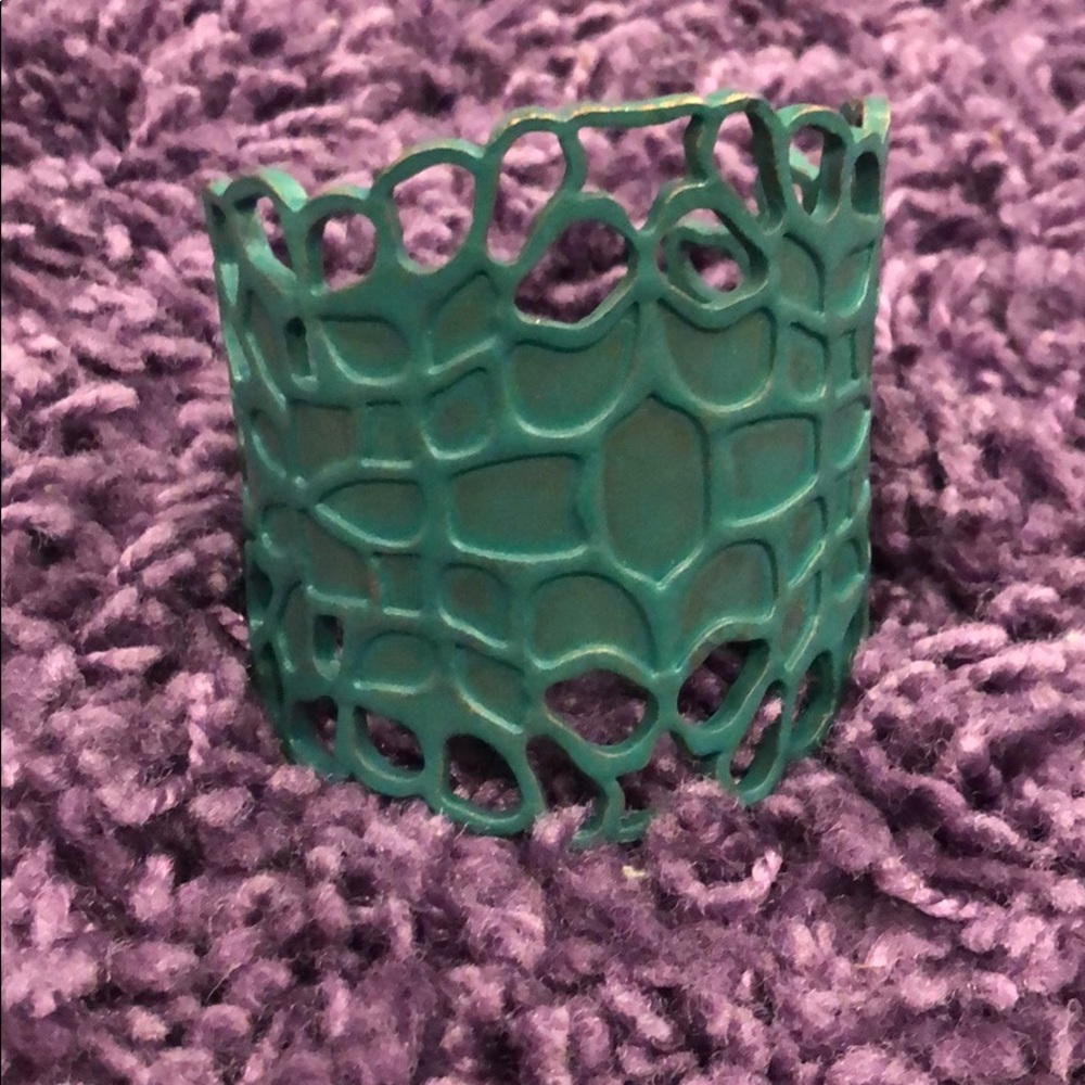 Chloe + Isabel Open Work Patina Cuff